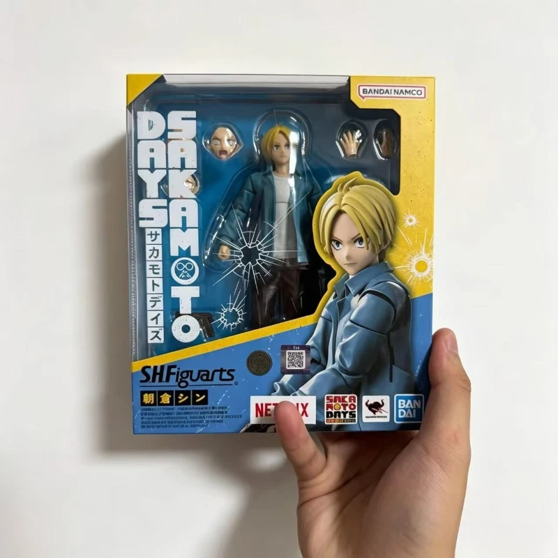 Original studio Bandai S.H.Figuarts Sakamoto Daily Asakura Shin new movable figure doll model toy collection ornaments holiday
Original studio Bandai S.H.Figuarts Sakamoto Daily Asakura Shin new movable figure doll model toy collection ornaments holiday