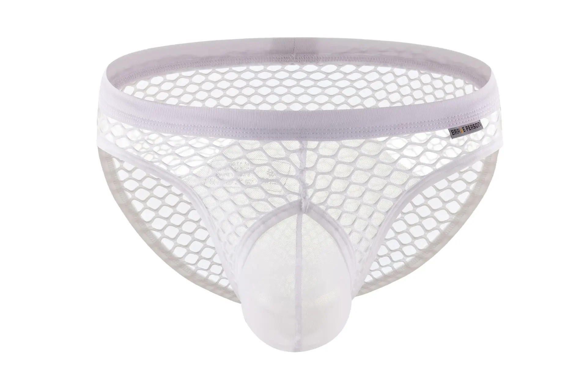 Men's See-through Mesh Bikini Briefs, Low Rise U Convex Pouch Erotic Underwear
Men's See-through Mesh Bikini Briefs, Low Rise U Convex Pouch Erotic Underwear