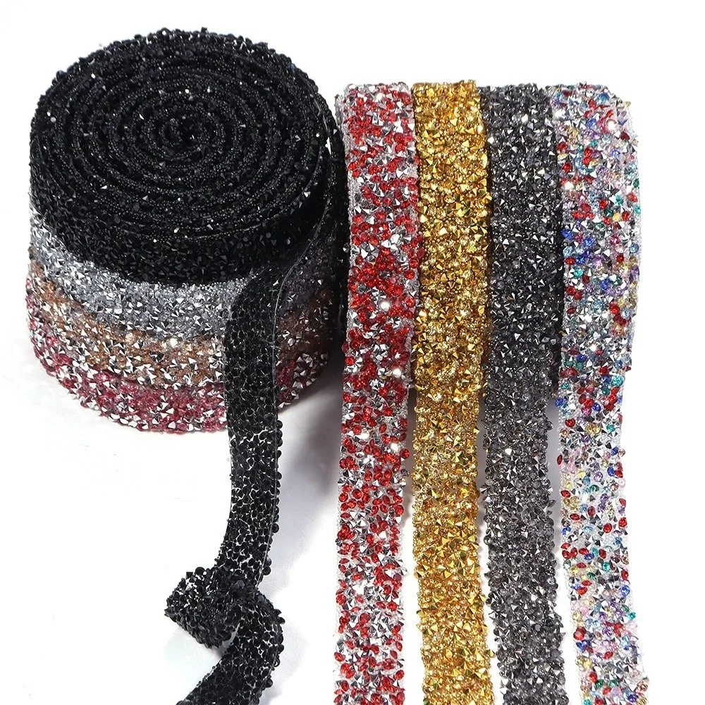 Resin Crystal Rhinestones Tape Trim Garment Accessories Decorations Trim Self Adhesive Chains Rhinestone Appliques
Resin Crystal Rhinestones Tape Trim Garment Accessories Decorations Trim Self Adhesive Chains Rhinestone Appliques