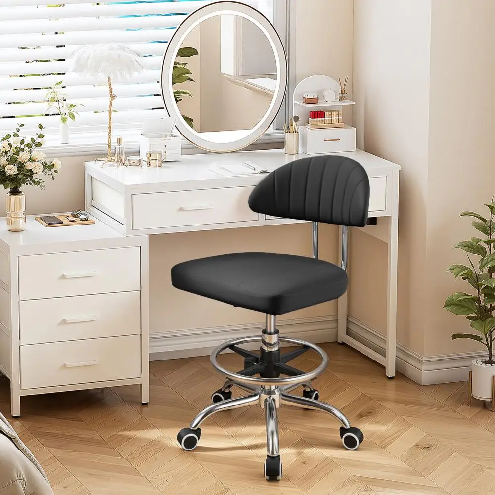 Office Chair, Height Adjustable 360-Degree Swivel Drafting Chair, 220lbs Load-Bearing Ergonomic Swivel Computer Chair For Home
Office Chair, Height Adjustable 360-Degree Swivel Drafting Chair, 220lbs Load-Bearing Ergonomic Swivel Computer Chair For Home
