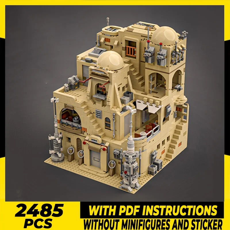 Модель Moc, строительные кирпичи, модульная технология Cantina, модульные блоки, подарки, рождественские игрушки, наборы «сделай сам», сборка
Модель Moc, строительные кирпичи, модульная технология Cantina, модульные блоки, подарки, рождественские игрушки, наборы «сделай сам», сборка