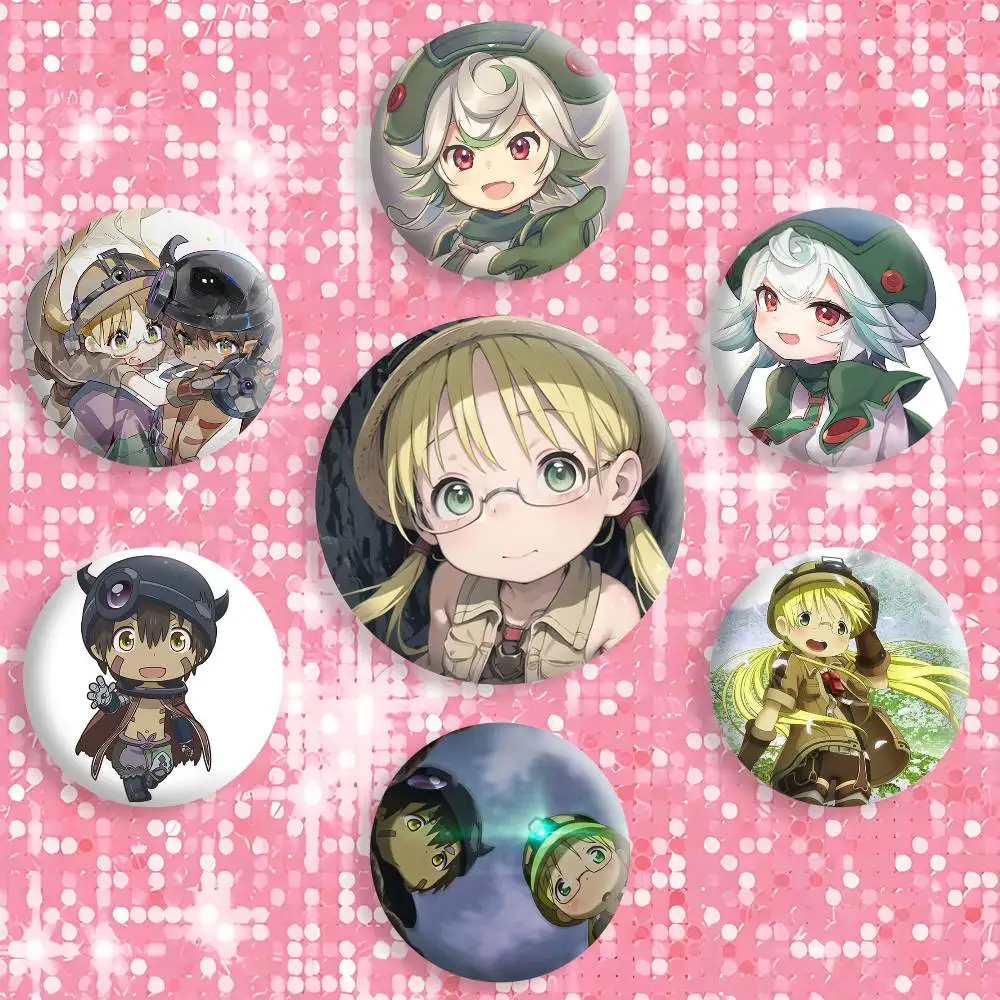 Anime M-Made In Abyss Badges Creative Tinplate Button PinsBrooch Badge Clothes Backpack
Anime M-Made In Abyss Badges Creative Tinplate Button PinsBrooch Badge Clothes Backpack