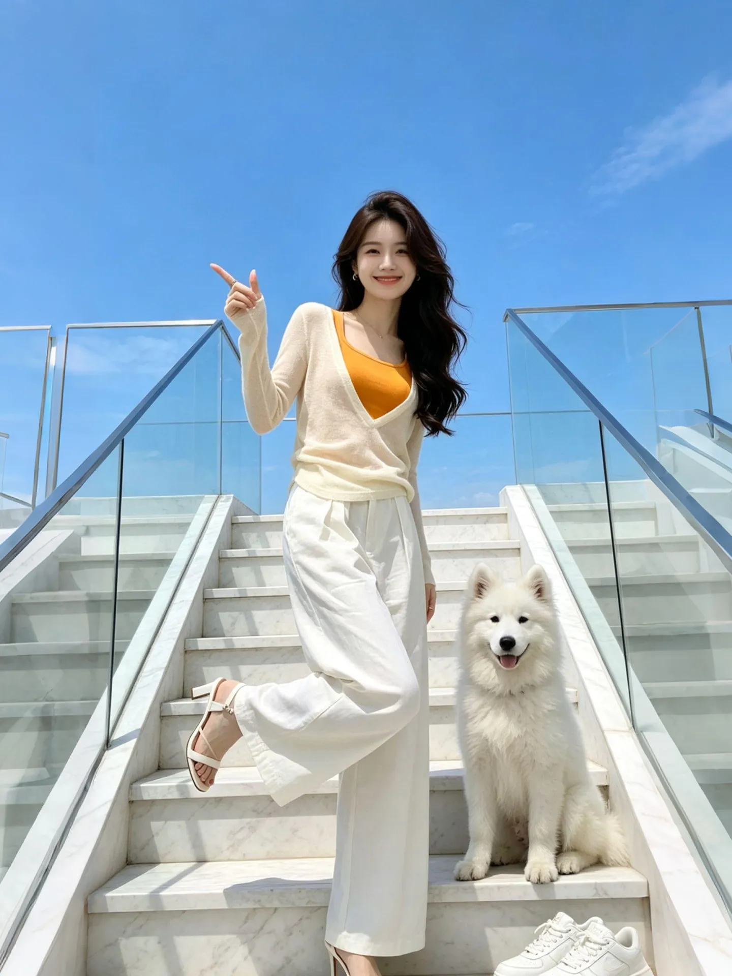 Summer 2026 Stylish Long Sleeve Two-Piece Set Slimming Trendy Ensemble V-Neck T-Shirt Casual Commute Wear Lightweight Fabric
Summer 2026 Stylish Long Sleeve Two-Piece Set Slimming Trendy Ensemble V-Neck T-Shirt Casual Commute Wear Lightweight Fabric