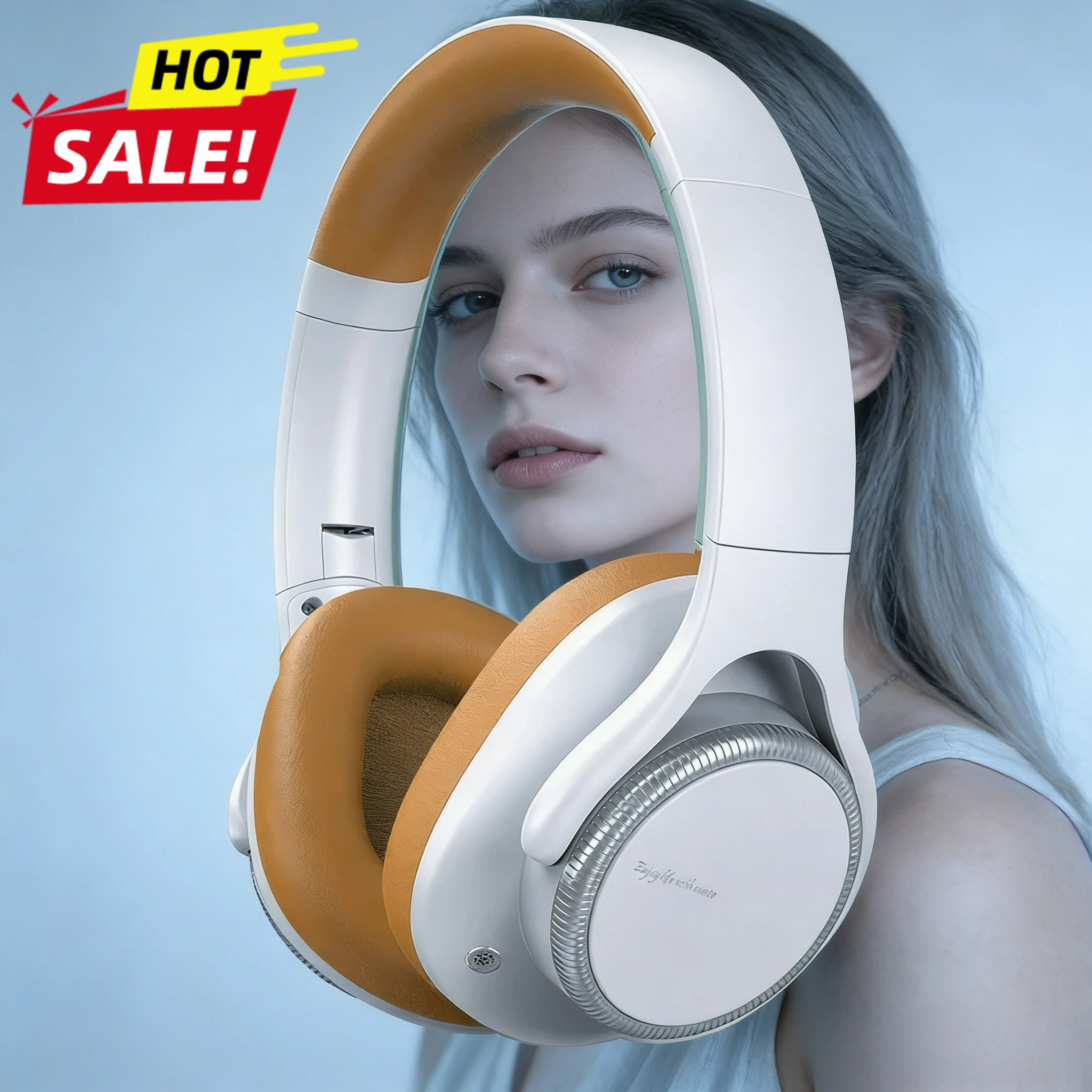 Новые беспроводные наушники ANC с активным шумоподавлением, Bluetooth 6.0, поворотной ручкой, накладные, складные, для офиса, игр и путешествий
Новые беспроводные наушники ANC с активным шумоподавлением, Bluetooth 6.0, поворотной ручкой, накладные, складные, для офиса, игр и путешествий