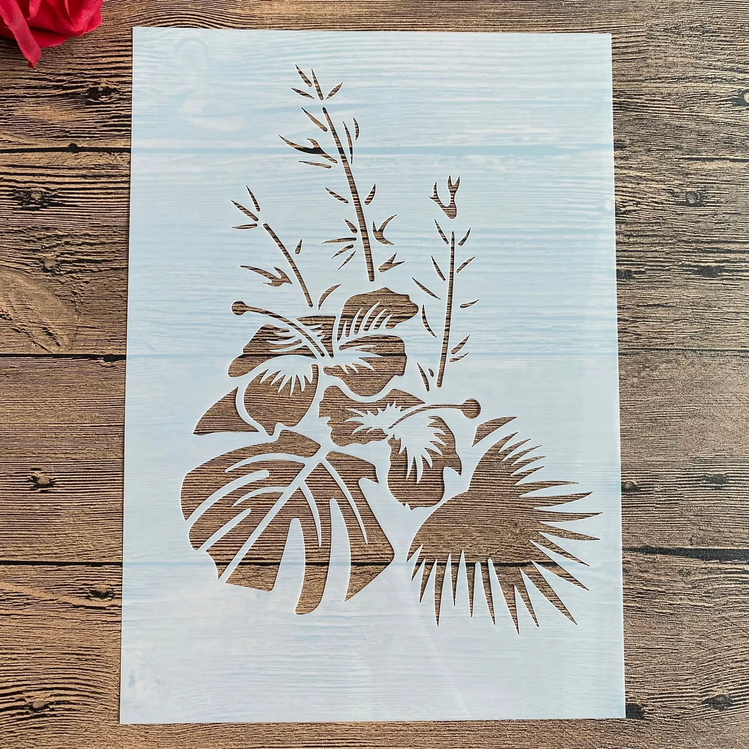 A4 29 *21cm DIY Stencils wall Painting Scrapbook Coloring Embossing Album Decorative Paper Card Template wall flower plant
A4 29 *21cm DIY Stencils wall Painting Scrapbook Coloring Embossing Album Decorative Paper Card Template wall flower plant