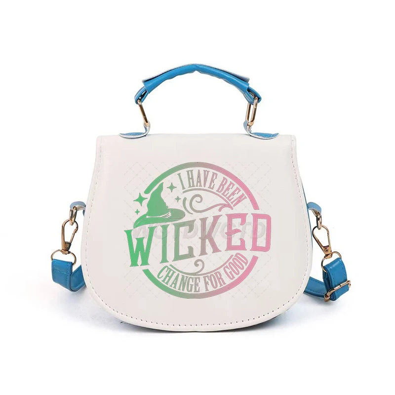 Маленькие сумки через плечо «Wicked Change for Good», классическая модная сумка для девочек, кошелек для монет, вечерние, путешествия, ведьма, фильм, женская сумка на плечо
Маленькие сумки через плечо «Wicked Change for Good», классическая модная сумка для девочек, кошелек для монет, вечерние, путешествия, ведьма, фильм, женская сумка на плечо