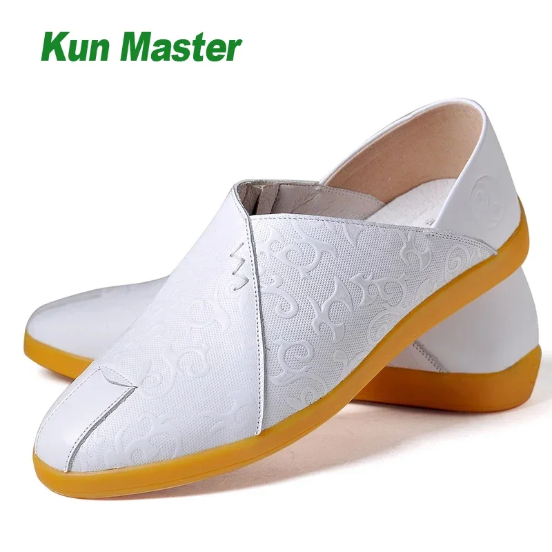 Genuine Leather Kung Fu Tai Chi Shoes Martial Art Shoes Slip-on Shoes Cowhide Head Layer Soft Cowhide Men Women 2022
Genuine Leather Kung Fu Tai Chi Shoes Martial Art Shoes Slip-on Shoes Cowhide Head Layer Soft Cowhide Men Women 2022