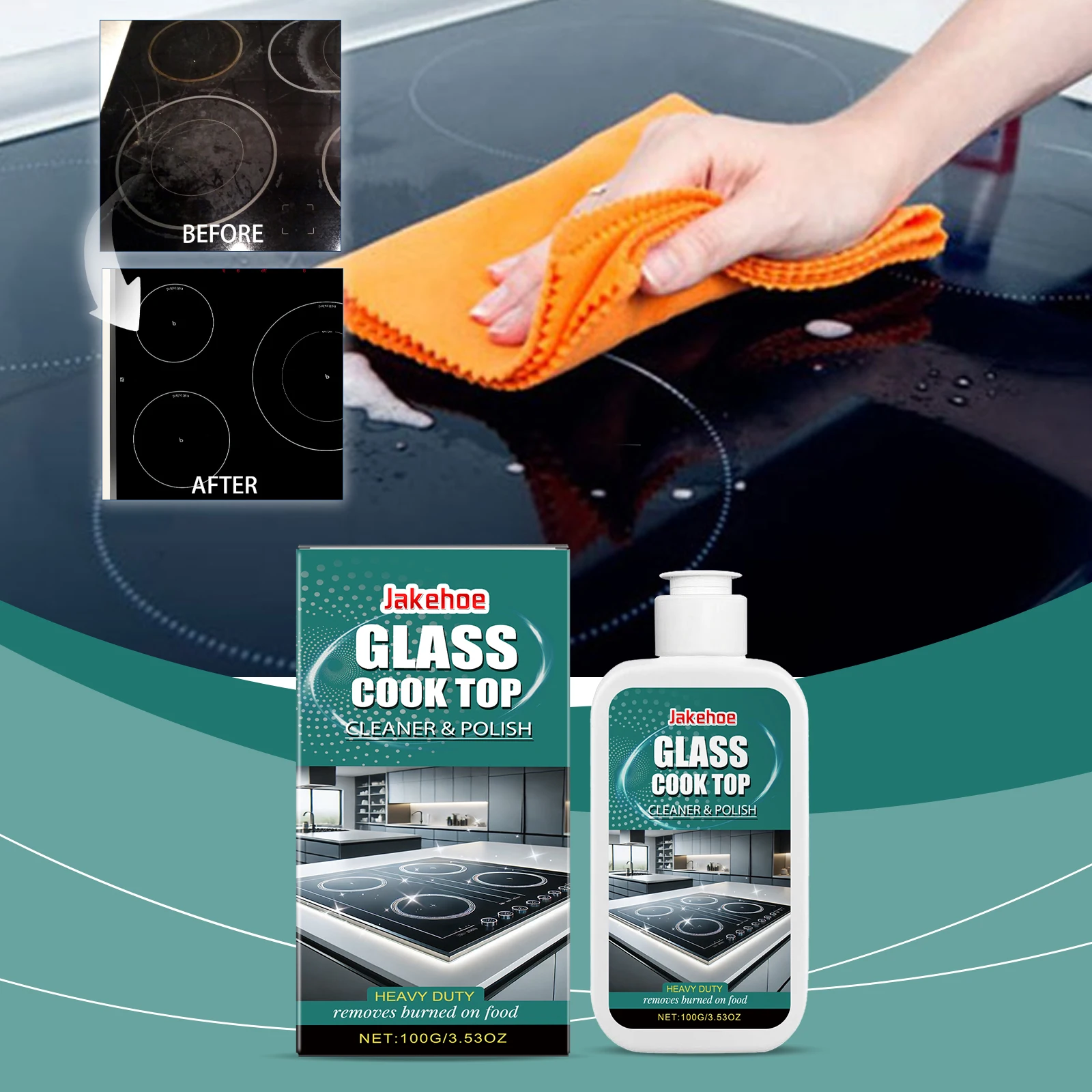 Glass stove cleaning and polishing agent Home kitchen cleaning electromagnetic ceramic stove decontamination and cleaning
Glass stove cleaning and polishing agent Home kitchen cleaning electromagnetic ceramic stove decontamination and cleaning