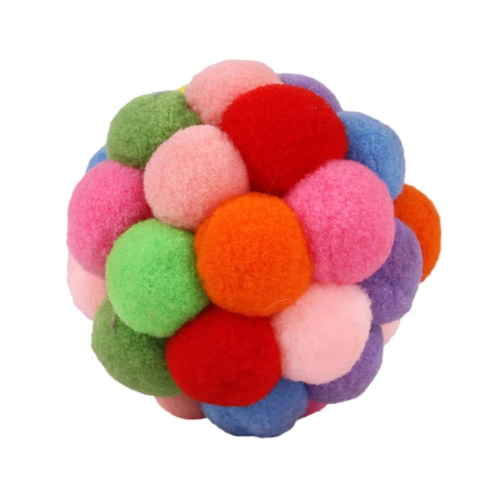 Bouncy Ball Catnip Interactive Toy Great for Fun and Entertainment Pet Cat Toy Colorful Lovely Handmade Bells
Bouncy Ball Catnip Interactive Toy Great for Fun and Entertainment Pet Cat Toy Colorful Lovely Handmade Bells