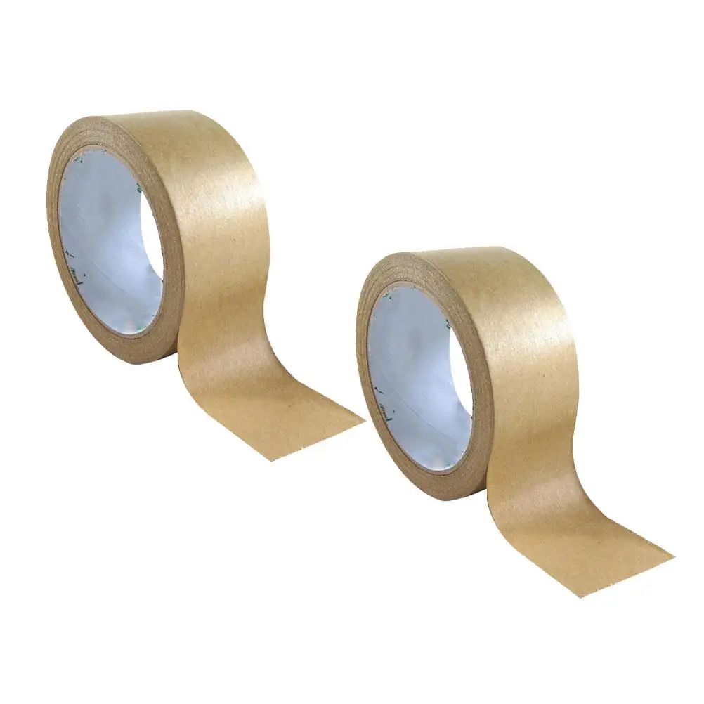 2 Rolls Paper Tape for Packaging Gift Wrapping Strong Adhesion Weather Resistant Craft Stationery Wall Frame Book Keyboard
2 Rolls Paper Tape for Packaging Gift Wrapping Strong Adhesion Weather Resistant Craft Stationery Wall Frame Book Keyboard