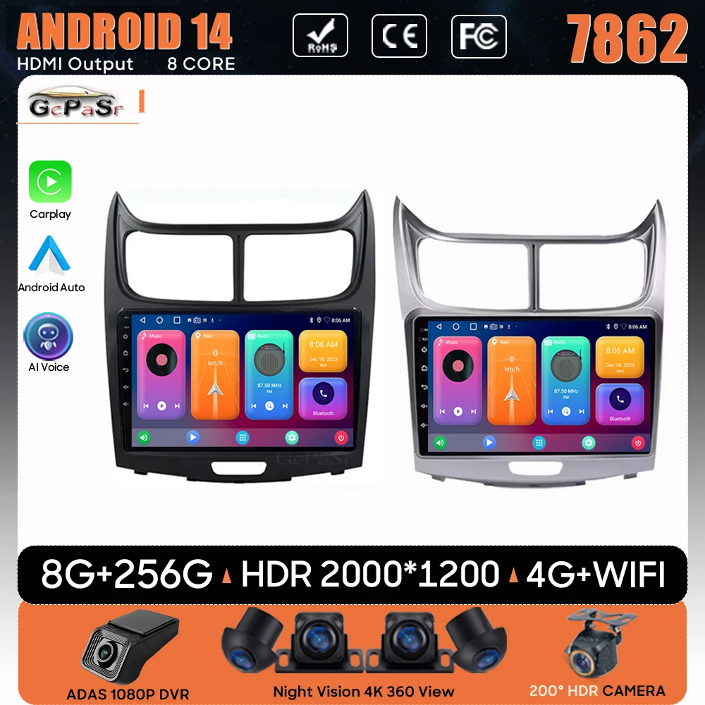 Car Radio Android 14 For Chevrolet Sail 2009 - 2014 Navigation GPS Carplay Android Auto Stereo Multimedia Player 4G WiFi No 2din
Car Radio Android 14 For Chevrolet Sail 2009 - 2014 Navigation GPS Carplay Android Auto Stereo Multimedia Player 4G WiFi No 2din