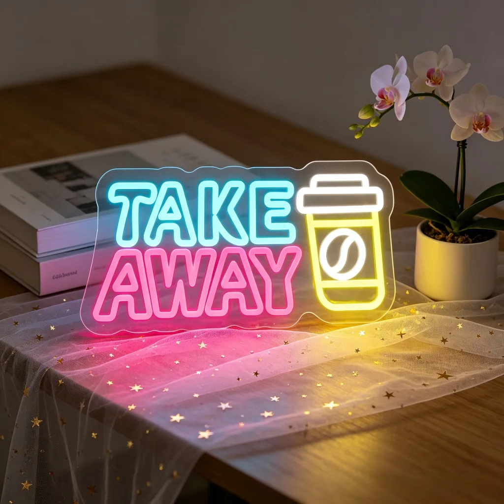 Coffee Shop Neon Sign LED Night Light USB Powered Take Away Cafe Decor Aesthetic Room Wall Art Bar Decoration Gift
Coffee Shop Neon Sign LED Night Light USB Powered Take Away Cafe Decor Aesthetic Room Wall Art Bar Decoration Gift