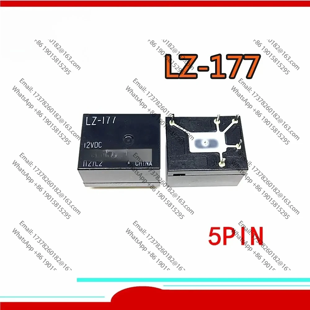 5PCS/LOT 100%Original NEW relay LZ-177-12VDC LZ-177 DC12V DC12V 5PIN Universal LZ-12HE-C
5PCS/LOT 100%Original NEW relay LZ-177-12VDC LZ-177 DC12V DC12V 5PIN Universal LZ-12HE-C