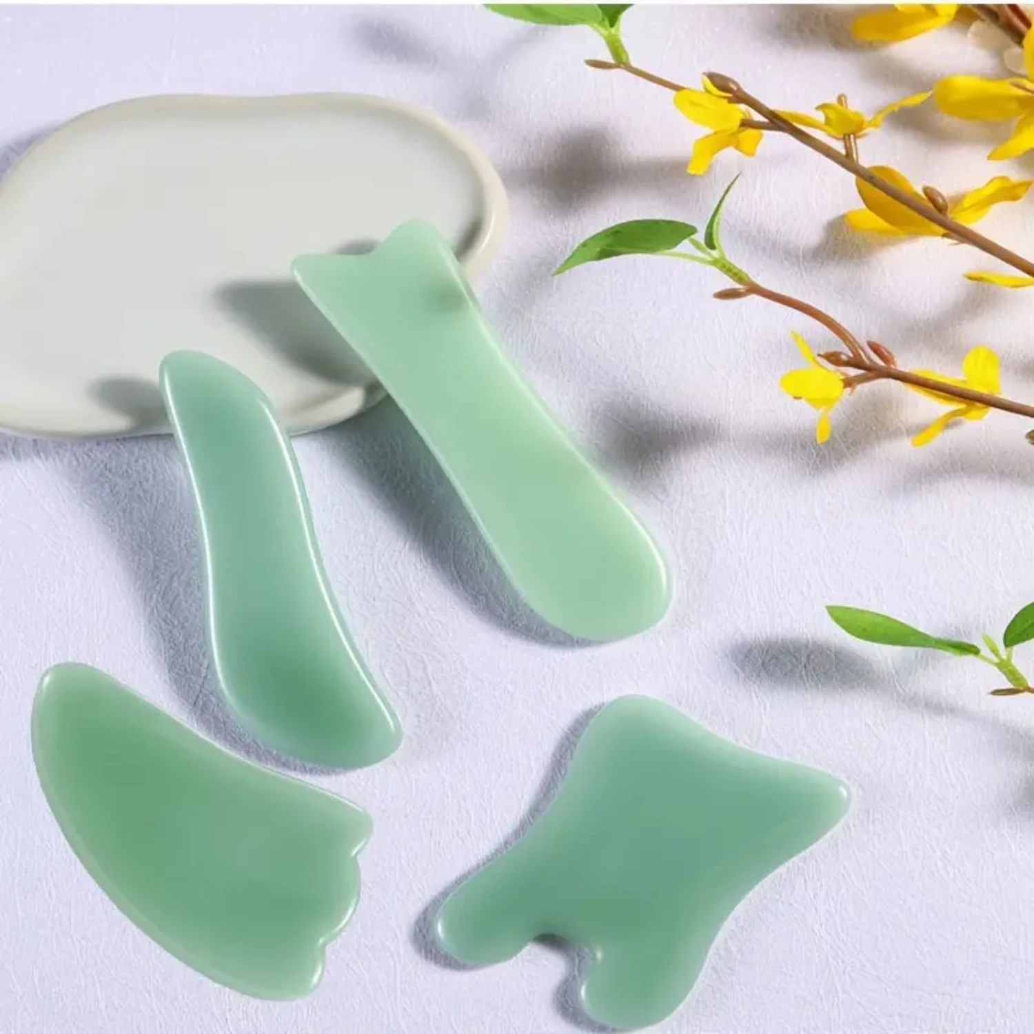 High Quality 3pcs Facial Gua Sha Massage Tool Set - Ideal for Trigger Point Treatment, Scraping Massage, and SPA Acupuncture The
High Quality 3pcs Facial Gua Sha Massage Tool Set - Ideal for Trigger Point Treatment, Scraping Massage, and SPA Acupuncture The