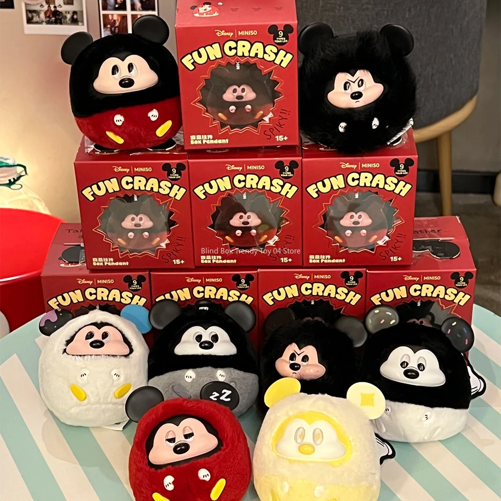 Genuine Disney Mickey Fun Crash Series Blind Box Cute Plush Pendant Cartoon Vinyl Doll Toy Surprise Box Backpack Accessory Gift
Genuine Disney Mickey Fun Crash Series Blind Box Cute Plush Pendant Cartoon Vinyl Doll Toy Surprise Box Backpack Accessory Gift