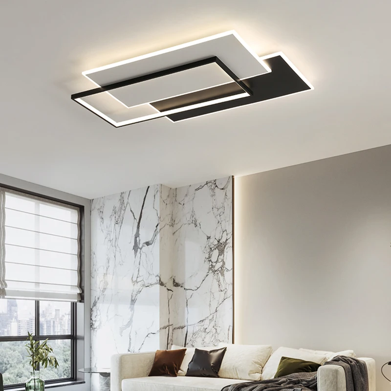 Simple Led Chandelier Modern Living Room Ceiling Lamp Dimmable Bedroom Dining Room Rectangular Interior Decoration Lighting Lamp
Simple Led Chandelier Modern Living Room Ceiling Lamp Dimmable Bedroom Dining Room Rectangular Interior Decoration Lighting Lamp