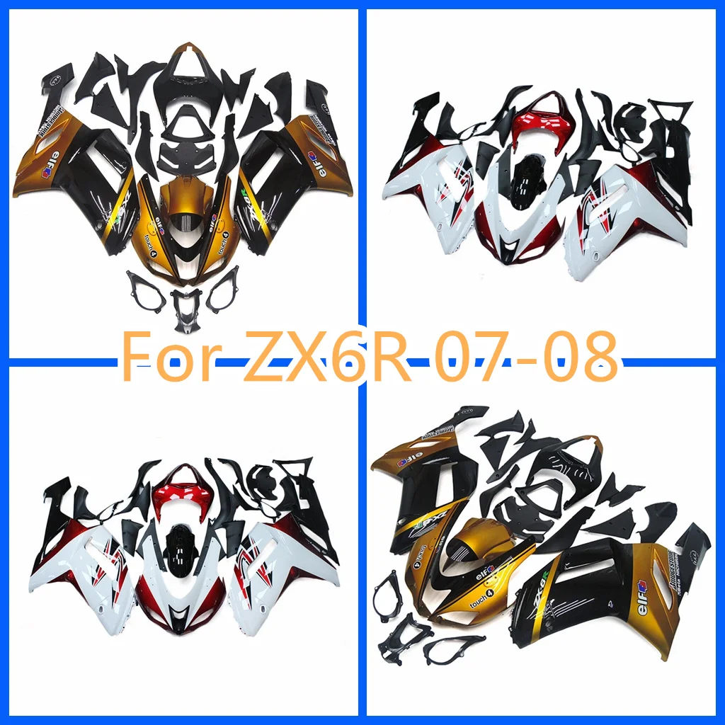 Customize for Kawasaki Ninja Injection Mold ZX-6R 07 08 ZX6R 2007 2008 Bodywork Fairings Set Repair Aftermarket Parts
Customize for Kawasaki Ninja Injection Mold ZX-6R 07 08 ZX6R 2007 2008 Bodywork Fairings Set Repair Aftermarket Parts