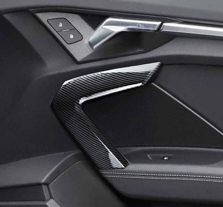 Внутренняя рамка подлокотника двери, декоративная наклейка, цвет из углеродного волокна для Audi A3 8Y, седан Sportback 2021 2022, аксессуары
Внутренняя рамка подлокотника двери, декоративная наклейка, цвет из углеродного волокна для Audi A3 8Y, седан Sportback 2021 2022, аксессуары