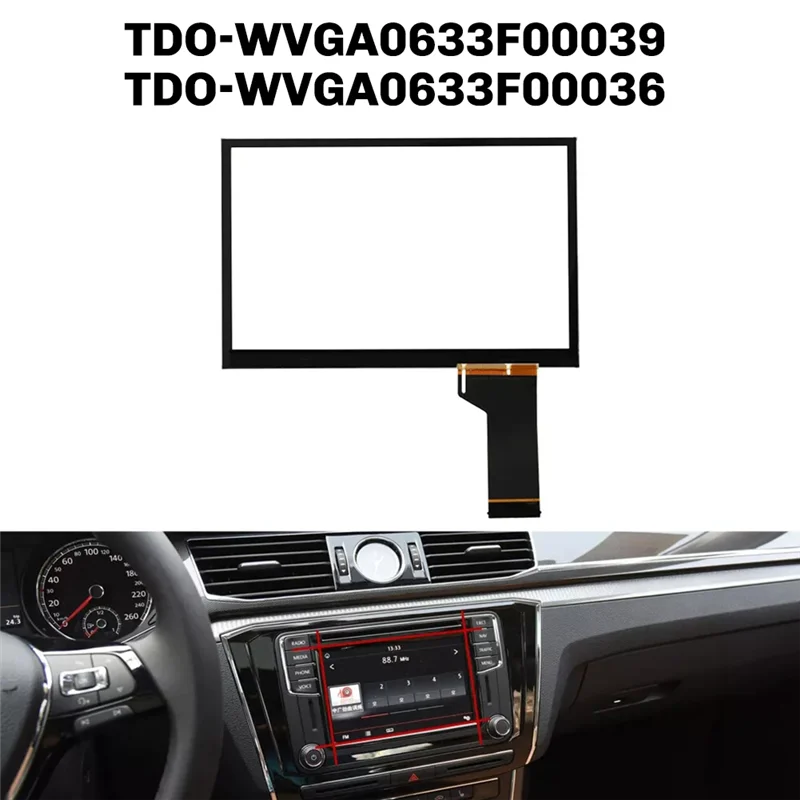 6.5Inch Touch Screen For VW MIB 682 Series MIB STD2 Radio TDO-WVGA0633F00039 TDO-WVGA0633F00036-AB36
6.5Inch Touch Screen For VW MIB 682 Series MIB STD2 Radio TDO-WVGA0633F00039 TDO-WVGA0633F00036-AB36