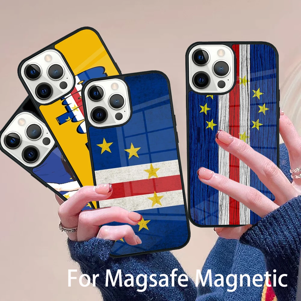 Cape Verde Flag Coat of Arms Phone Case Magesafe Magnetic Wireless Charge Cover For IPhone 16 11 12 13 14 15 Pro Max Plus Mini
Cape Verde Flag Coat of Arms Phone Case Magesafe Magnetic Wireless Charge Cover For IPhone 16 11 12 13 14 15 Pro Max Plus Mini