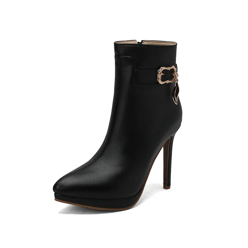 Pointed Toe White Navy Color Thin High Heels Ankle Short Boots Big Size 48 49 Yellow Stiletto Mature Women Winter Shoes Botines
Pointed Toe White Navy Color Thin High Heels Ankle Short Boots Big Size 48 49 Yellow Stiletto Mature Women Winter Shoes Botines