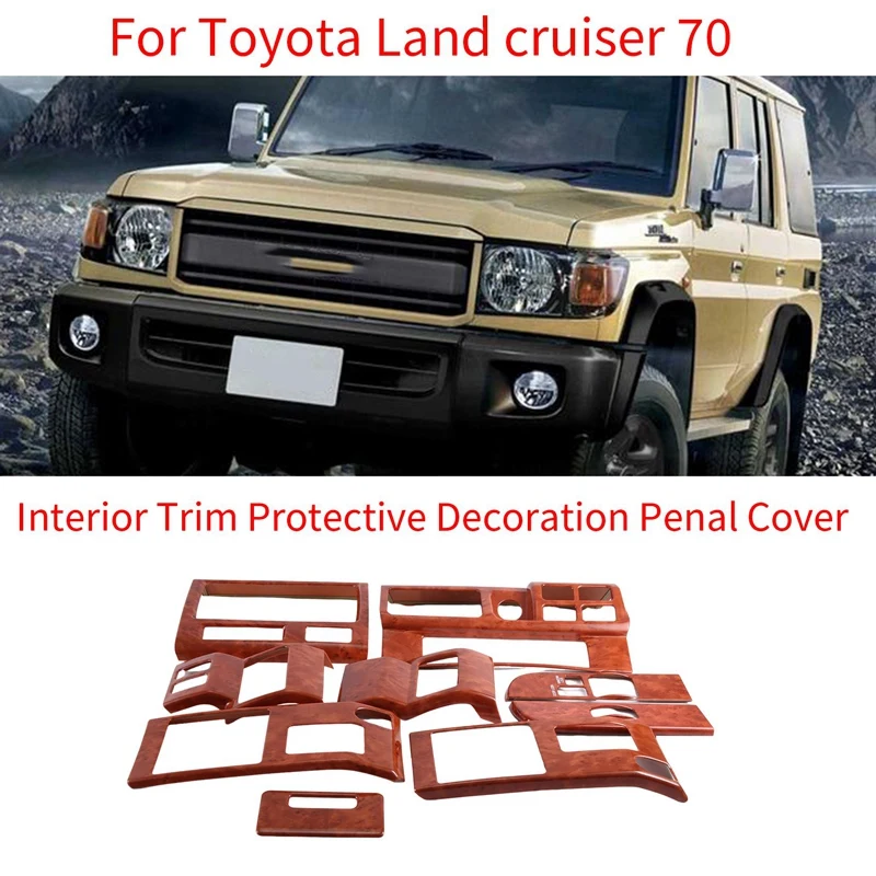 9 шт., защитные крышки для салона автомобиля Toyota Land Cruiser 70 LC76/75 LC79/78
9 шт., защитные крышки для салона автомобиля Toyota Land Cruiser 70 LC76/75 LC79/78