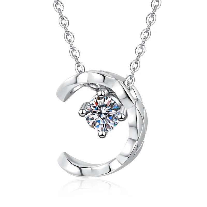 XL567 Lefei Fashion Trendy Luxury Classic Moissanite Letter C Moon Necklace Charms Women Real s925 Sterling Silver Party Jewelry
XL567 Lefei Fashion Trendy Luxury Classic Moissanite Letter C Moon Necklace Charms Women Real s925 Sterling Silver Party Jewelry