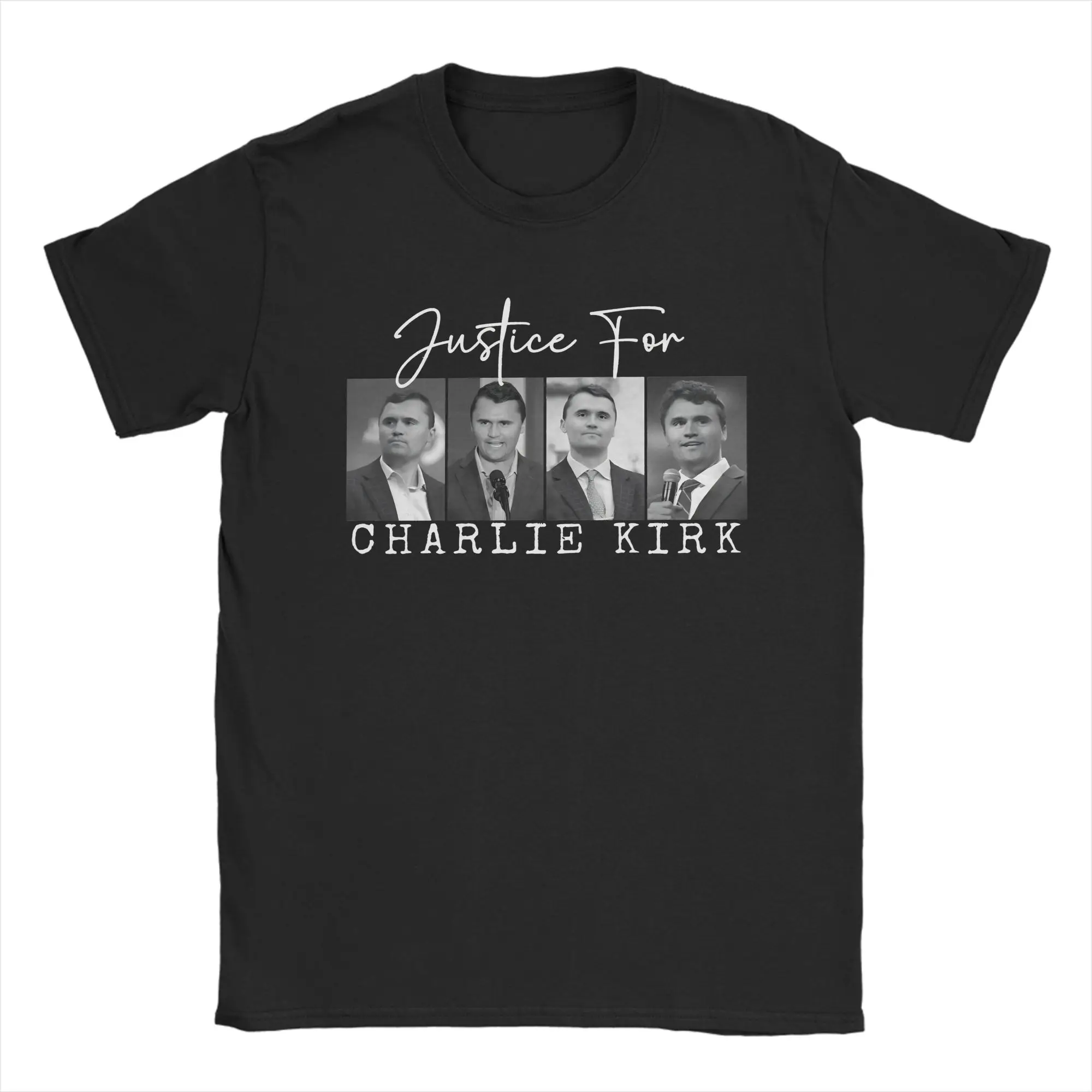 Justice For Charlie Kirk T-Shirt Summer Pure Cotton T Shirts For Man Harajuku Custom DIY Tshirt Short-Sleeve Streetwear Tees
Justice For Charlie Kirk T-Shirt Summer Pure Cotton T Shirts For Man Harajuku Custom DIY Tshirt Short-Sleeve Streetwear Tees