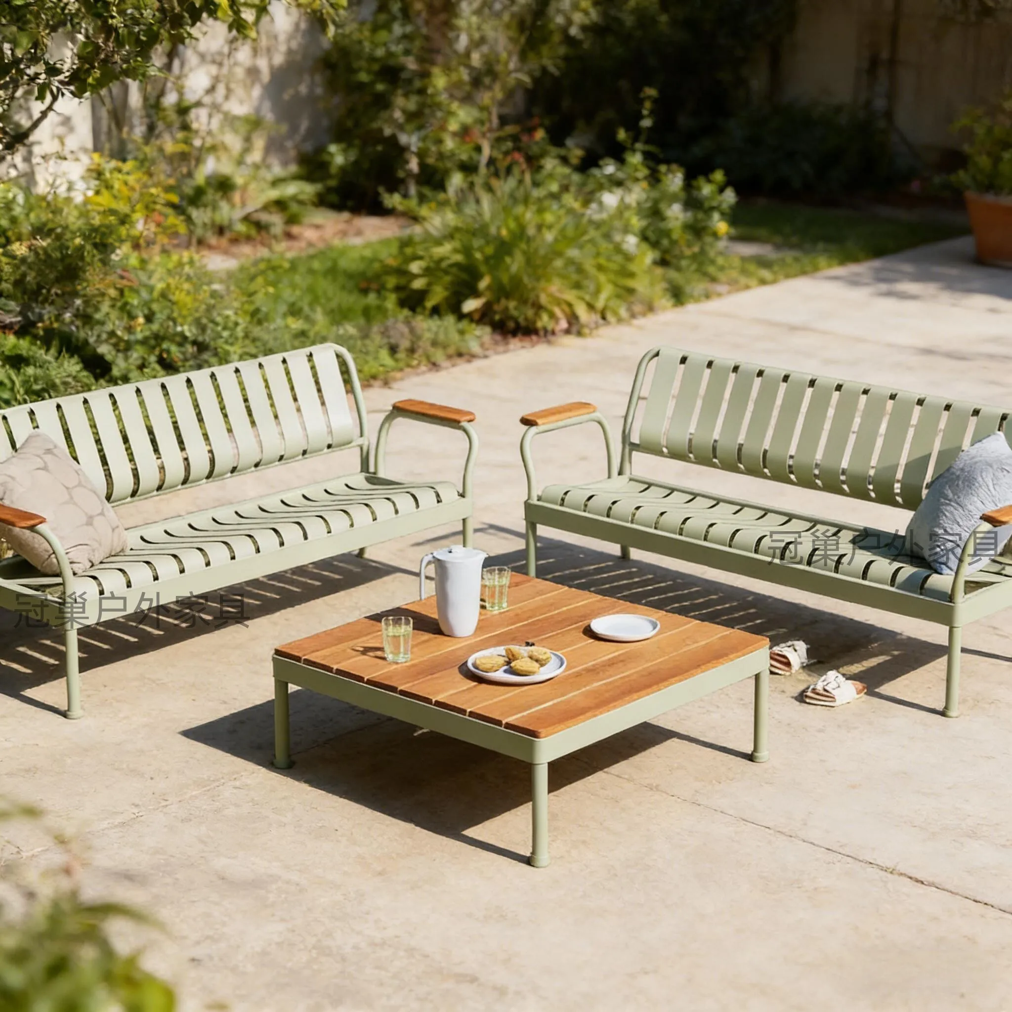 Modern Courtyard Internet Celebrity Outdoor Table And Chair Combination Plastic Wood Leisure Fashion Garden Terrace Balcony Comm
Modern Courtyard Internet Celebrity Outdoor Table And Chair Combination Plastic Wood Leisure Fashion Garden Terrace Balcony Comm