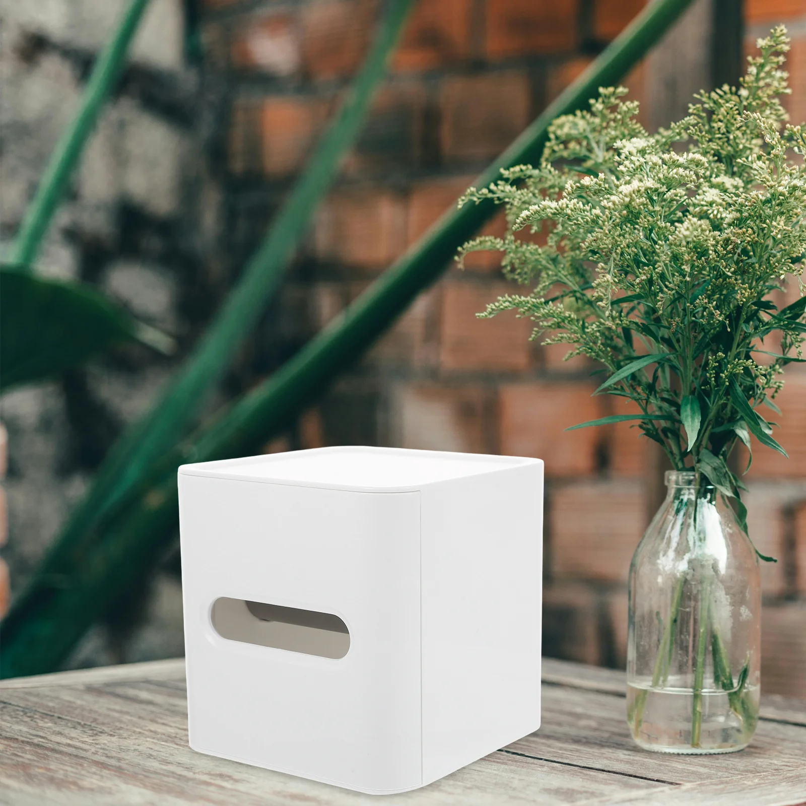 Roll Paper Box Square Plastic Tissue Cube Holder Large Capacity Bathroom Napkin Storage Case Smooth Surface Reusable Convenient
Roll Paper Box Square Plastic Tissue Cube Holder Large Capacity Bathroom Napkin Storage Case Smooth Surface Reusable Convenient