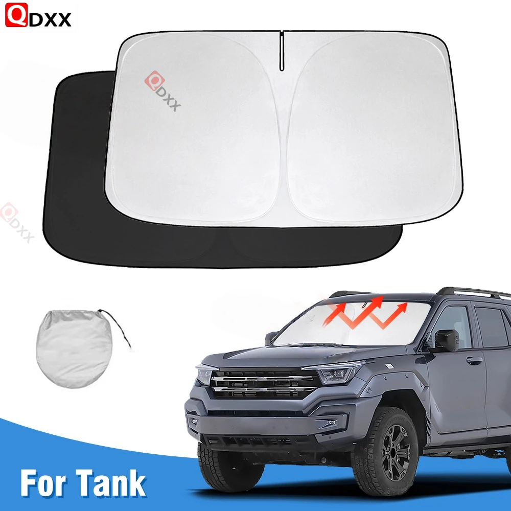 Windshield Sun Shade For GWM Great Wall Tank 400 Accessories 2023 2024 Sunshade Sun Visor Protector Foldable Blocks UV Rays
Windshield Sun Shade For GWM Great Wall Tank 400 Accessories 2023 2024 Sunshade Sun Visor Protector Foldable Blocks UV Rays