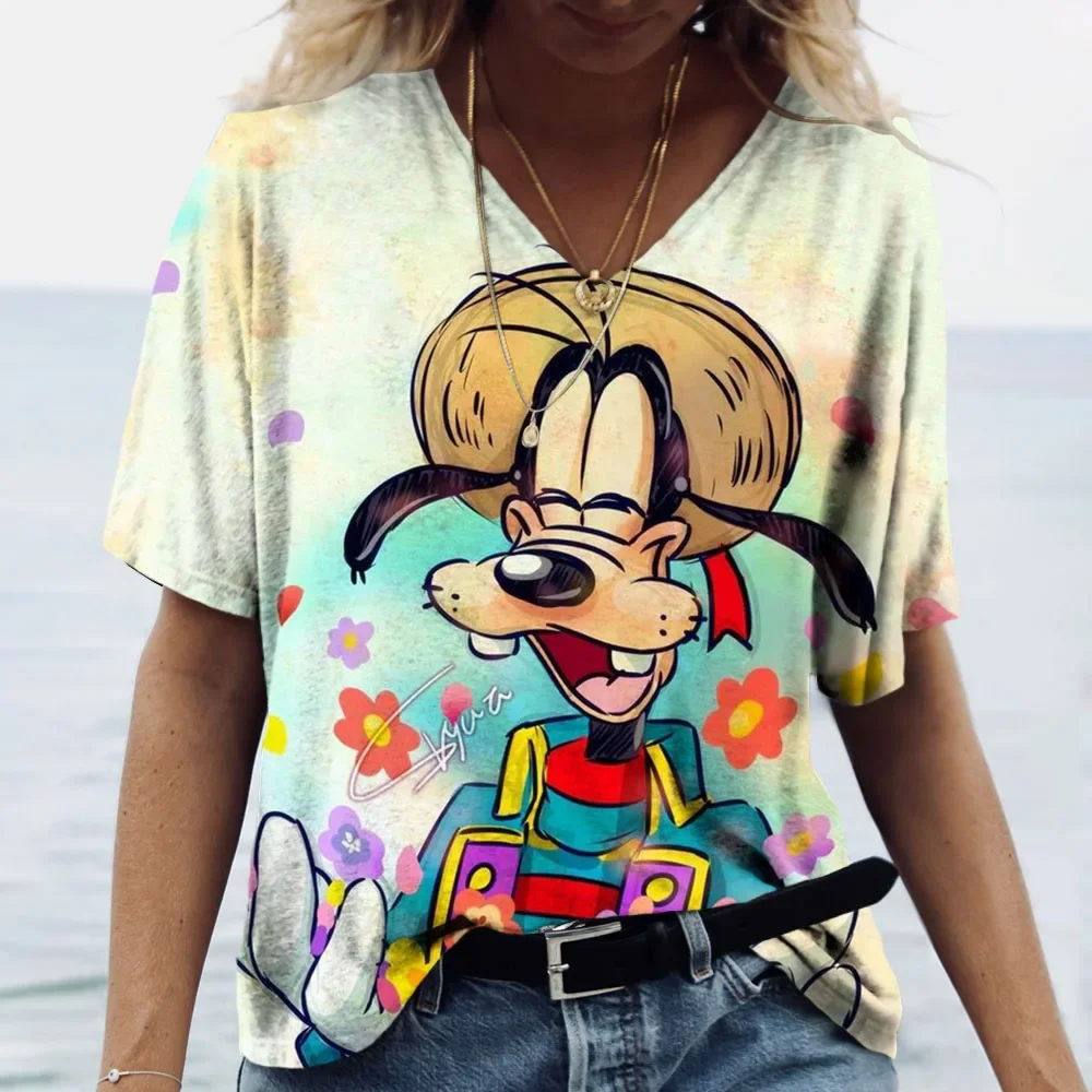 Kawaii Goofy Print T-shirts Women Fashion Tops Ladies Casual Vintage O Neck T-shirt Style Harajuku Clothing Top Y2k
Kawaii Goofy Print T-shirts Women Fashion Tops Ladies Casual Vintage O Neck T-shirt Style Harajuku Clothing Top Y2k