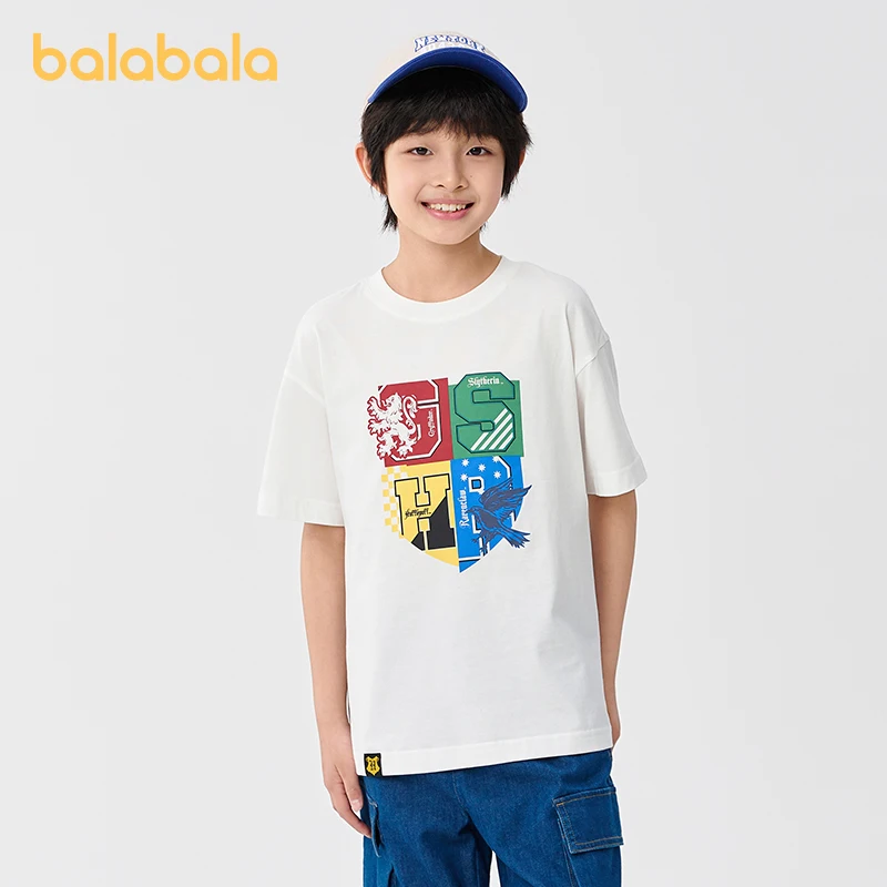 Balabala Kids T-Shirt Boys Girls Cotton Graphic Print Short Sleeve 2025 Summer New Casual Tee for School Play Everyday
Balabala Kids T-Shirt Boys Girls Cotton Graphic Print Short Sleeve 2025 Summer New Casual Tee for School Play Everyday