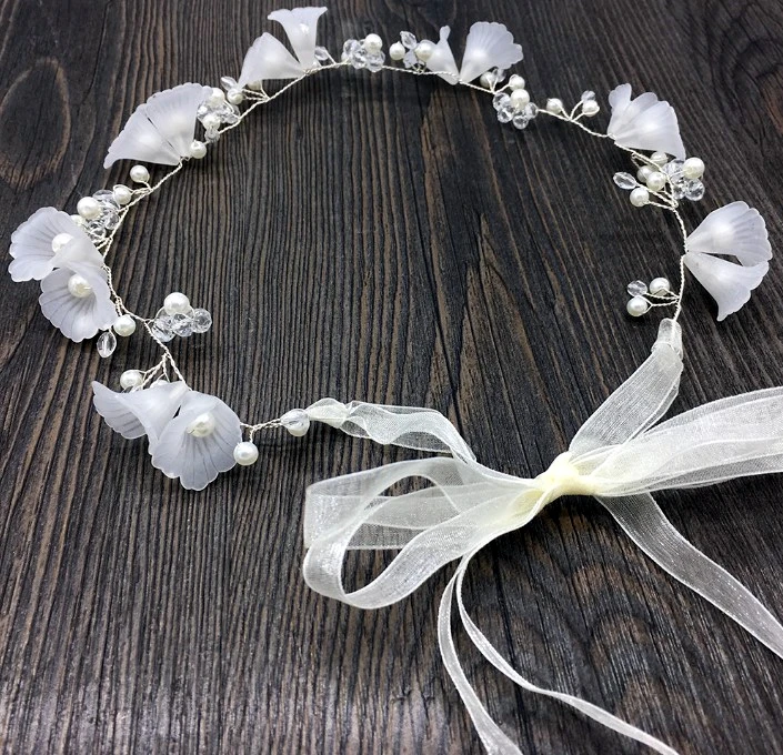 White Wedding Tiara Headband Beaded Flower Prom Bridal Hair Band Pearl Bride Headpiece For Women Hair Jewelry
White Wedding Tiara Headband Beaded Flower Prom Bridal Hair Band Pearl Bride Headpiece For Women Hair Jewelry