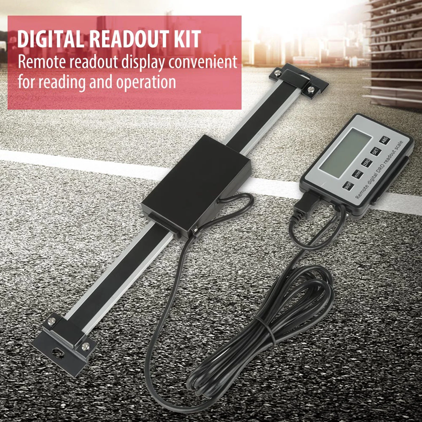Digital Readout linear scale 0-150mm Accurate Digital LCD Readout Scale for Milling Machines Lathes
Digital Readout linear scale 0-150mm Accurate Digital LCD Readout Scale for Milling Machines Lathes