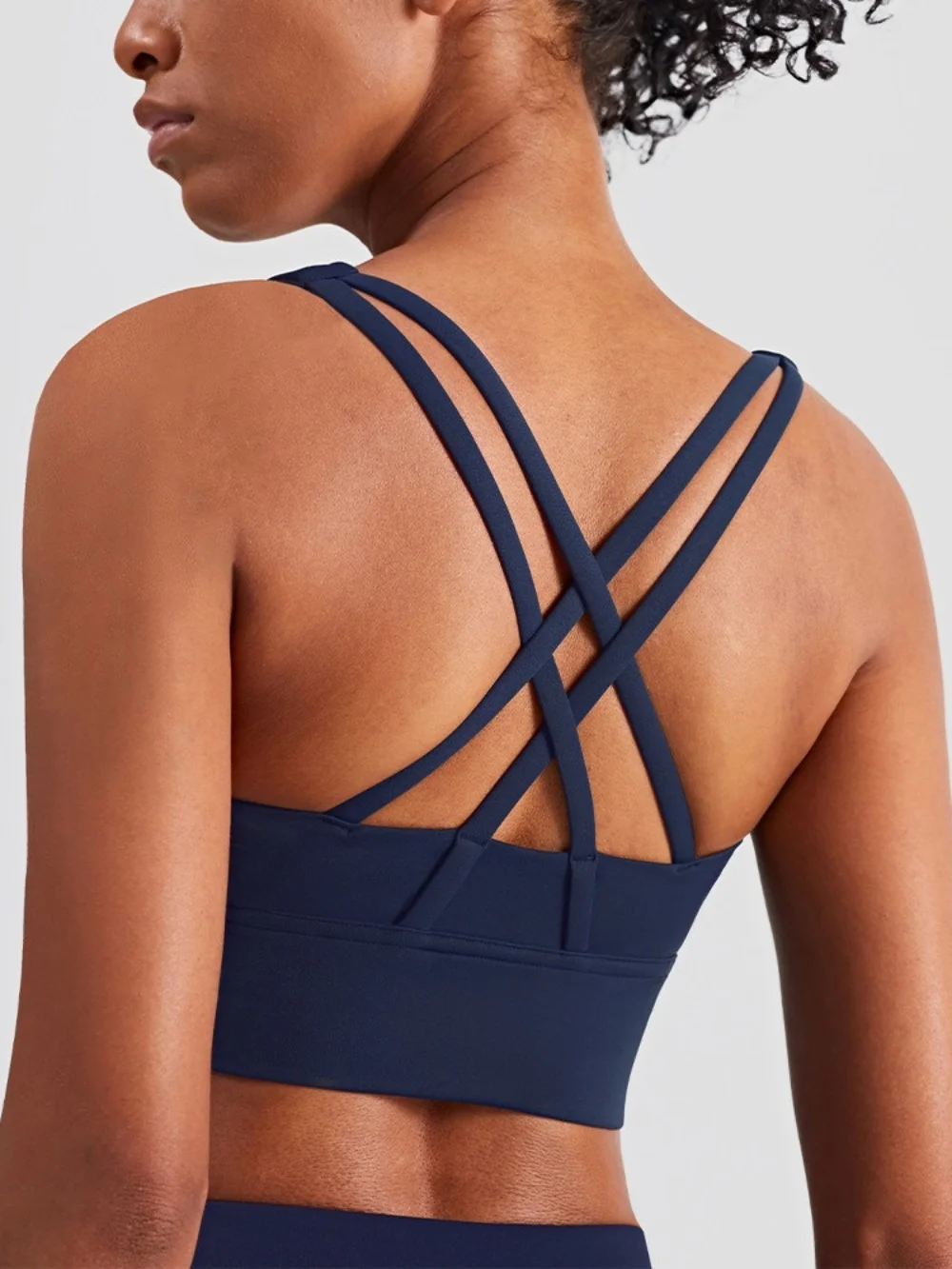 New High-Intensity Shockproof Running Fitness Sports Bra Vest Women's Nude Sensation Yoga Exercise Underwear Nylon Material
New High-Intensity Shockproof Running Fitness Sports Bra Vest Women's Nude Sensation Yoga Exercise Underwear Nylon Material
