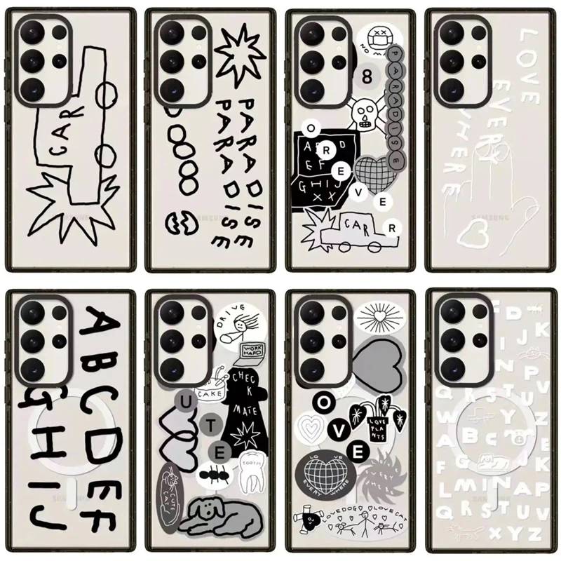 Cute Dog Sticker Black Border Acrylic Case for Samsung Galaxy S22 S23 S24 Ultra S22+ S23+ S24 Plus Cover Protective Case
Cute Dog Sticker Black Border Acrylic Case for Samsung Galaxy S22 S23 S24 Ultra S22+ S23+ S24 Plus Cover Protective Case