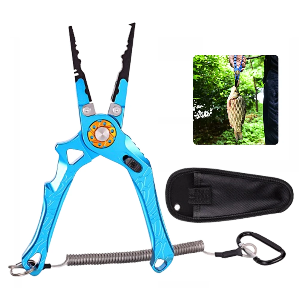 Outdoor Fishing Pliers Wire Cutter Multifunctional Knot Aluminum Alloy Scissor Hook Remover 150g 20CM Fishing Gear
Outdoor Fishing Pliers Wire Cutter Multifunctional Knot Aluminum Alloy Scissor Hook Remover 150g 20CM Fishing Gear