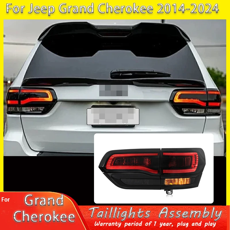 Auto Accessories Car For Jeep Grand Cherokee Taillight 2014-2024 Upgrade Modified to New DRL Dynamic Turn Signal LED Taillight
Auto Accessories Car For Jeep Grand Cherokee Taillight 2014-2024 Upgrade Modified to New DRL Dynamic Turn Signal LED Taillight