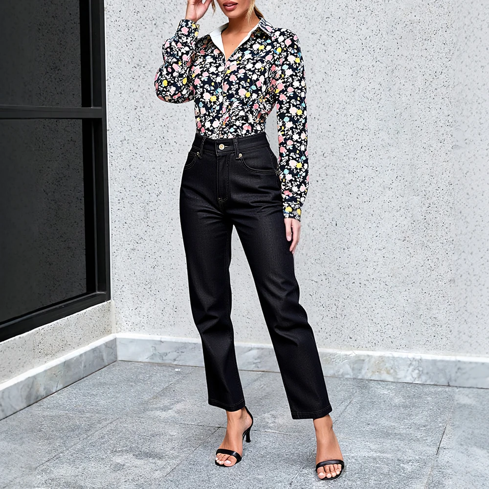 Mia Muse Women's Shirts Autumn Winter Classic Floral Full Print Long Sleeve Shirt Collar Daily Casual Shirts
Mia Muse Women's Shirts Autumn Winter Classic Floral Full Print Long Sleeve Shirt Collar Daily Casual Shirts