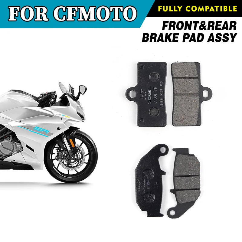 For CFMOTO 250SR Front and Rear Brake Pad 250SR-FUN CF250 CF250-6 Motorcycle Original Parts
For CFMOTO 250SR Front and Rear Brake Pad 250SR-FUN CF250 CF250-6 Motorcycle Original Parts