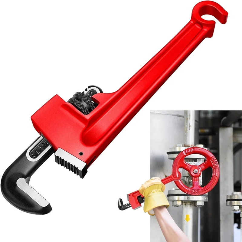 AB66-Double Ended Valve Wrench 10Inch Pipe And Valve Wrench Wheels 1/8In - 1-1/2In Pipe Capacity For Protecting From Damage
AB66-Double Ended Valve Wrench 10Inch Pipe And Valve Wrench Wheels 1/8In - 1-1/2In Pipe Capacity For Protecting From Damage