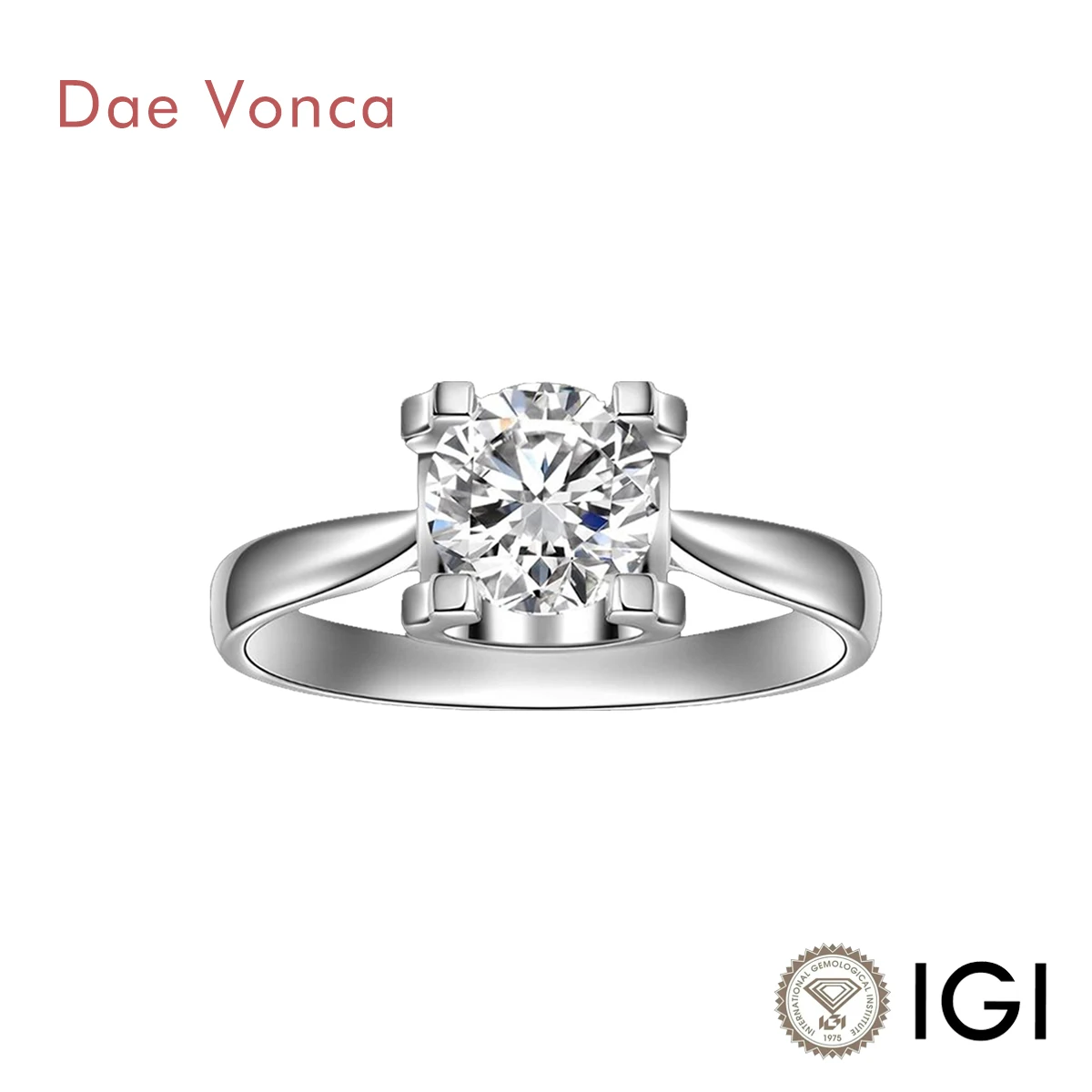 Unisex 18K White Gold Solitaire Diamond Ring Classic CVD HPHT Lab Grown Diamond Wedding Ring Fine Jewelry For Women
Unisex 18K White Gold Solitaire Diamond Ring Classic CVD HPHT Lab Grown Diamond Wedding Ring Fine Jewelry For Women