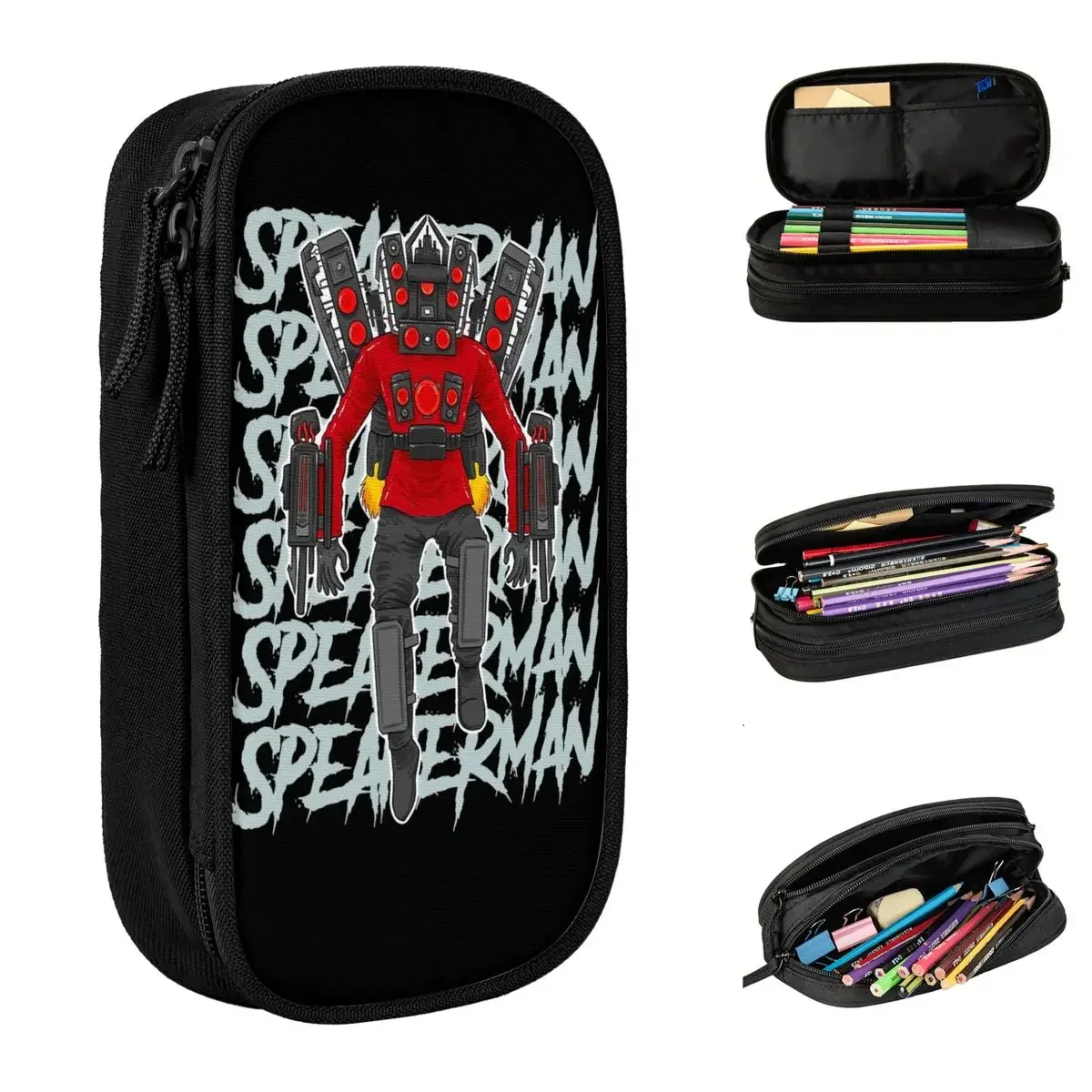 Speakerman Skibidi Toilet Pencil Cases Game Pencilcases Pen Holder for Student Large Storage Bag School Supplies Gift Stationery
Speakerman Skibidi Toilet Pencil Cases Game Pencilcases Pen Holder for Student Large Storage Bag School Supplies Gift Stationery