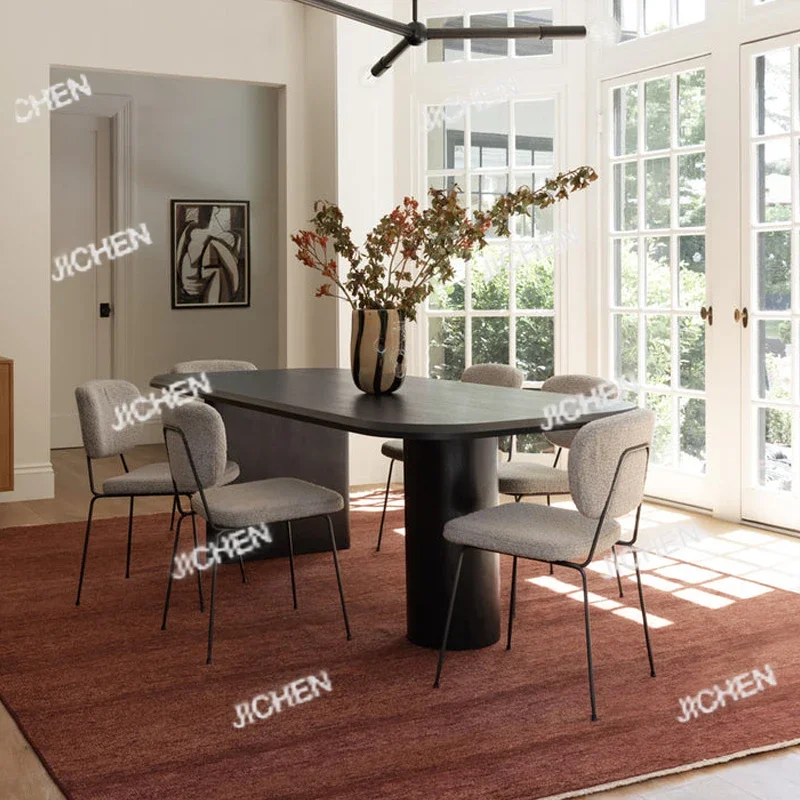 JCX большой черный обеденный натуральный стол, длинный скандинавский европейский прямоугольный обеденный стол для ресторана, кухонная мебель Mesa Comedor
JCX большой черный обеденный натуральный стол, длинный скандинавский европейский прямоугольный обеденный стол для ресторана, кухонная мебель Mesa Comedor