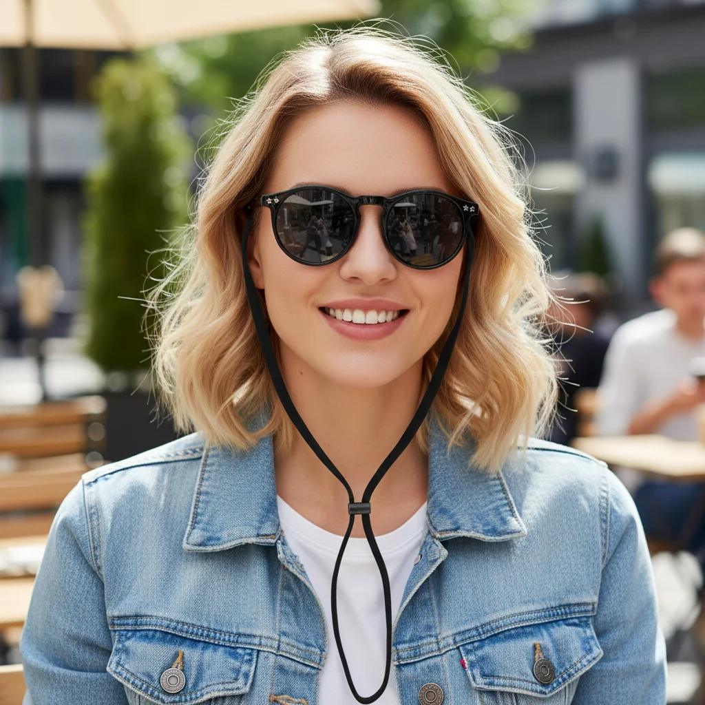 High Quality Anti-slip Eyewear Cord Elastic Strap Polyester Glasses Chain Cord Holder Long Strap Unisex Sunglasses Lanyard Strap
High Quality Anti-slip Eyewear Cord Elastic Strap Polyester Glasses Chain Cord Holder Long Strap Unisex Sunglasses Lanyard Strap