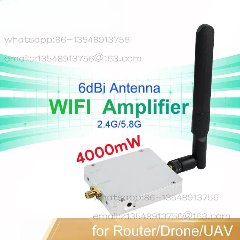 2.4G + 5.8G Dual-frequency Bidirectional Signal Amplifier SMA Head WIFI WLAN Signal Amplifier
2.4G + 5.8G Dual-frequency Bidirectional Signal Amplifier SMA Head WIFI WLAN Signal Amplifier