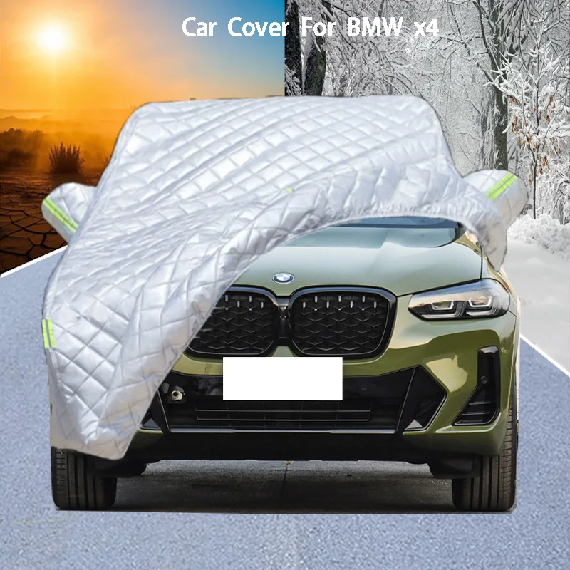For BMW X4 Car Cover Delivers Hail Protection, Scratch Guard, prevents paint peelingRain & Snow Resistance
For BMW X4 Car Cover Delivers Hail Protection, Scratch Guard, prevents paint peelingRain & Snow Resistance