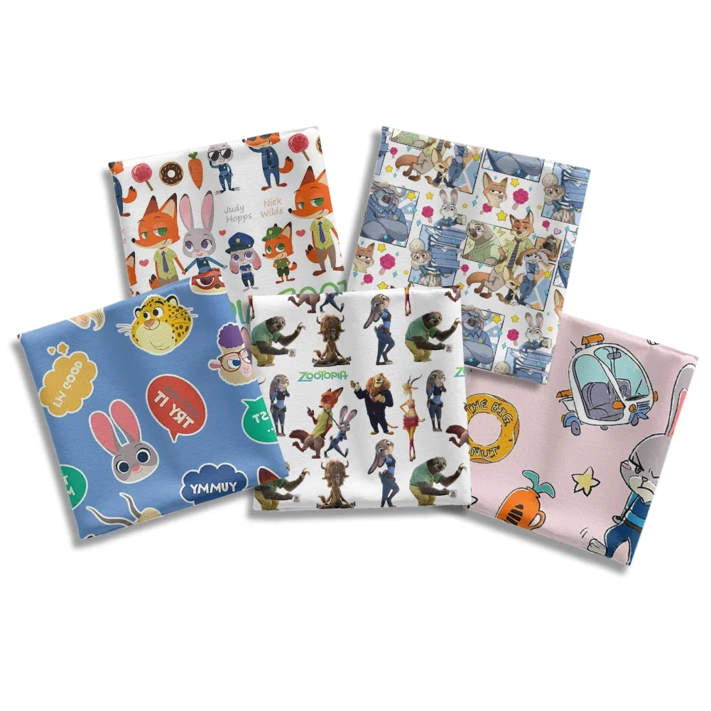 Movie Zootopia 50X145cm Disney Cartoon Pattern Printed Twill Bubble Polyster Fabric for Patchwork Quilting Fabrics
Movie Zootopia 50X145cm Disney Cartoon Pattern Printed Twill Bubble Polyster Fabric for Patchwork Quilting Fabrics