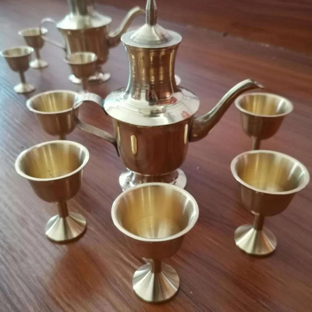 Decorative Copper Pot Heat Resistant Household Tea Pot For Home Office Decor Desktop Decoration Gift Liquor Vase
Decorative Copper Pot Heat Resistant Household Tea Pot For Home Office Decor Desktop Decoration Gift Liquor Vase